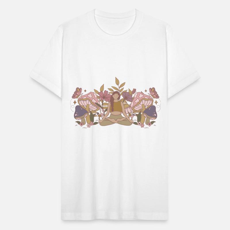 Yoga Girl ans Mushrroms