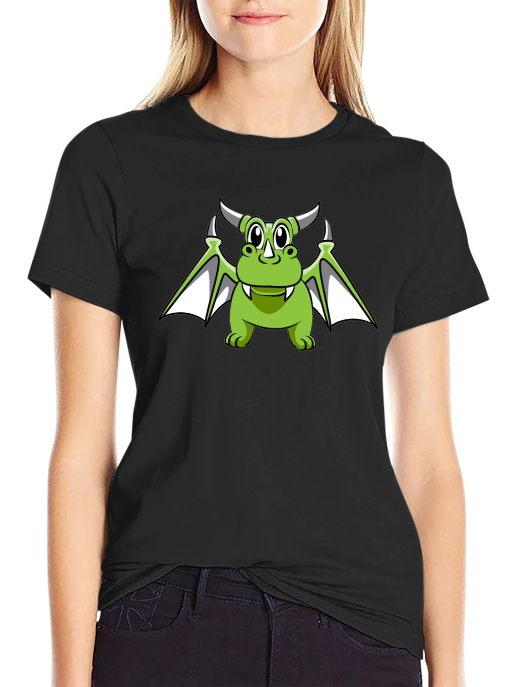 Green Dragon Graphic Tee - Stylish Mens T-Shirt