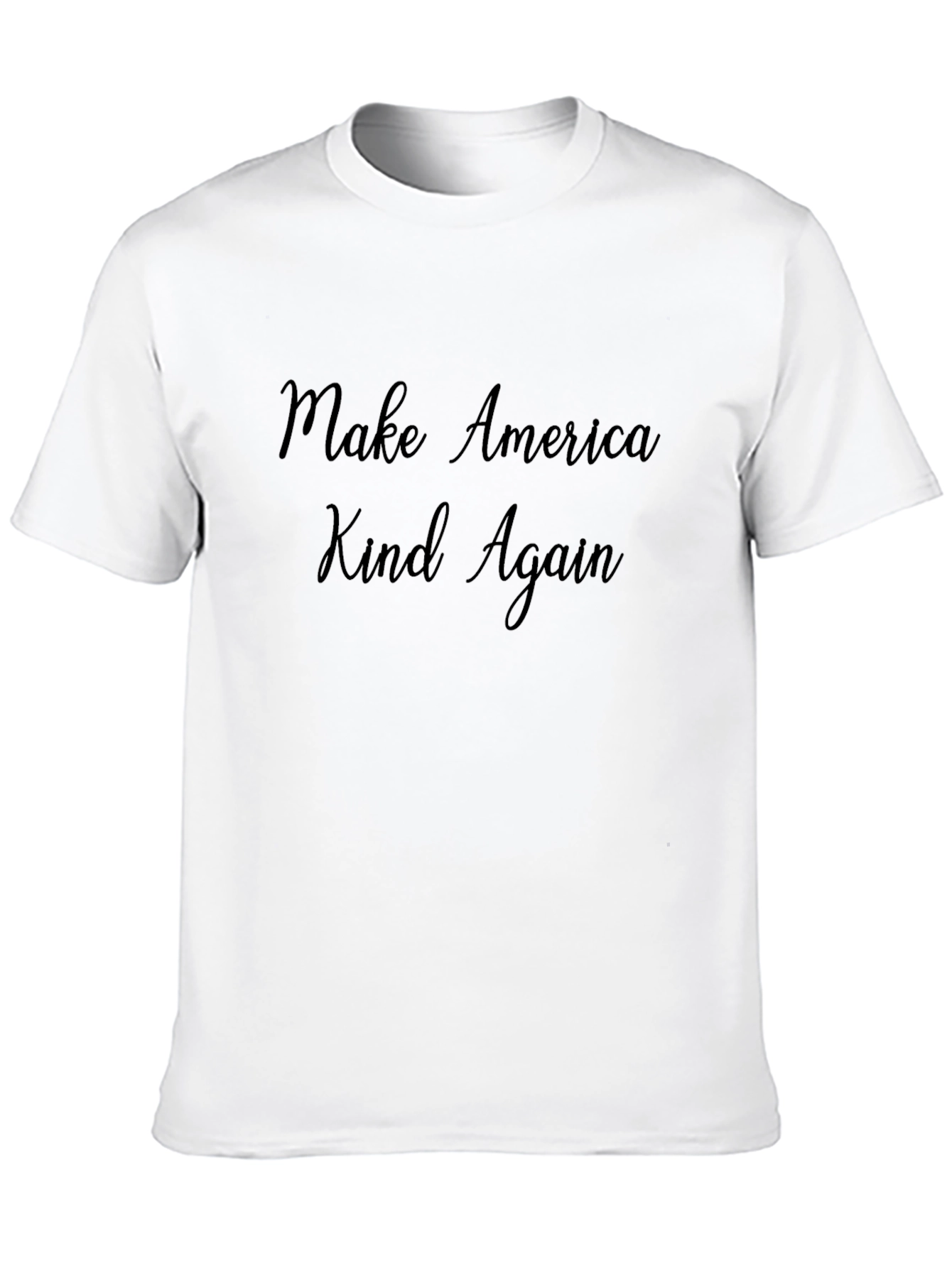 Make America Kind Again Black T-Shirt