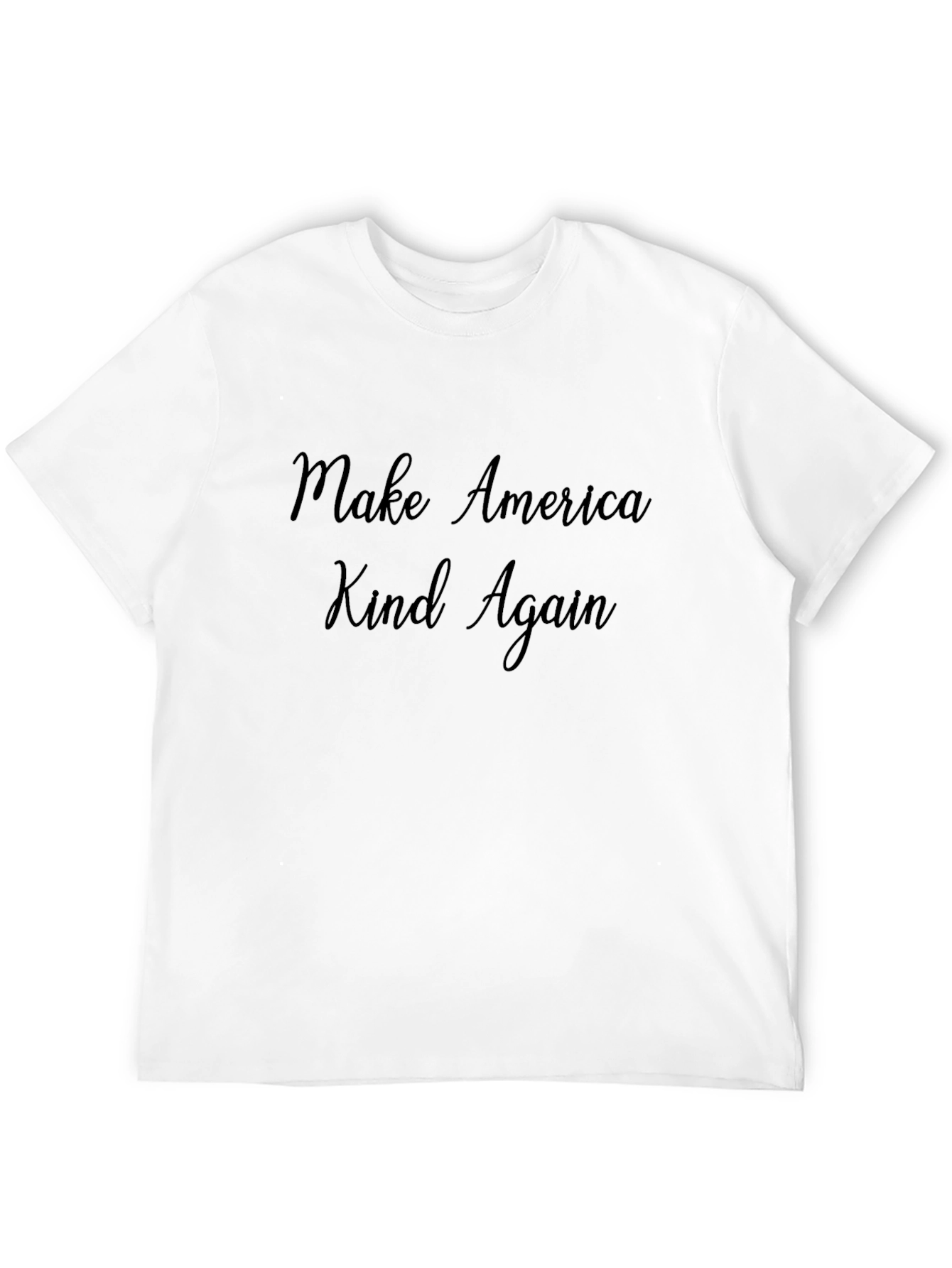 Make America Kind Again Black T-Shirt