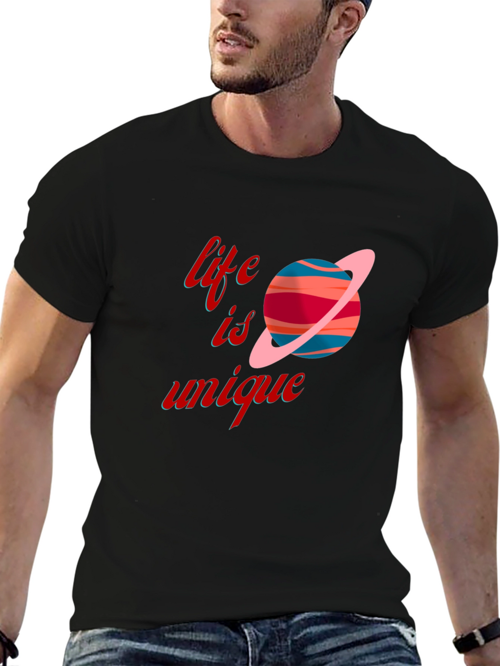Life is Unique Graphic T-Shirt