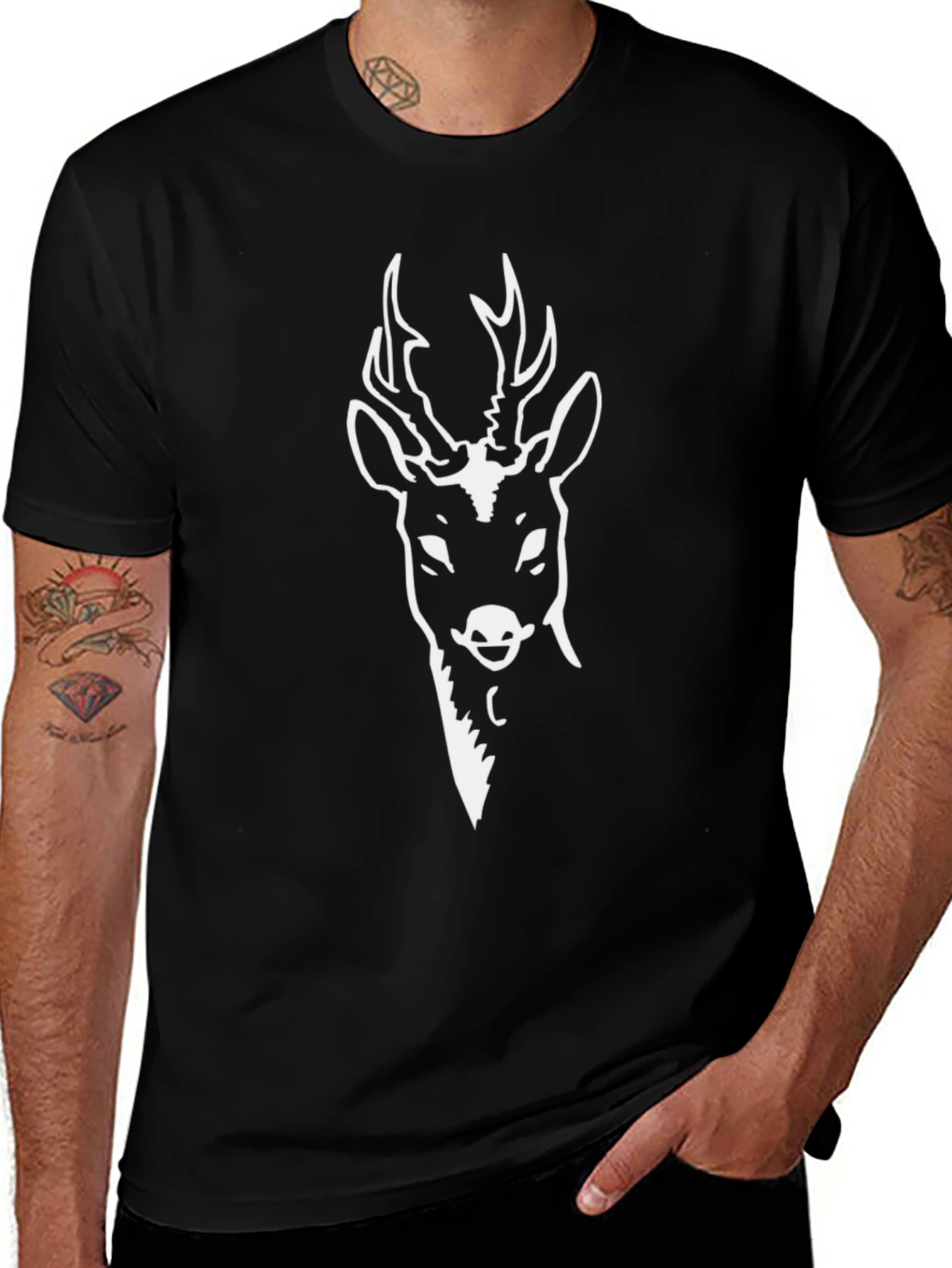 Deer Graphic T-Shirt