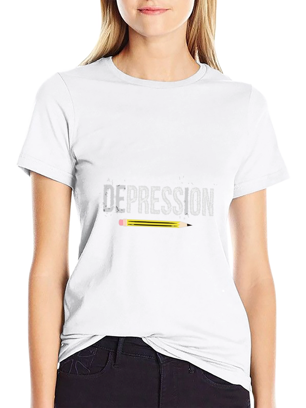 Depression T-Shirt: Stylish Graphic Tee for Self-Expression