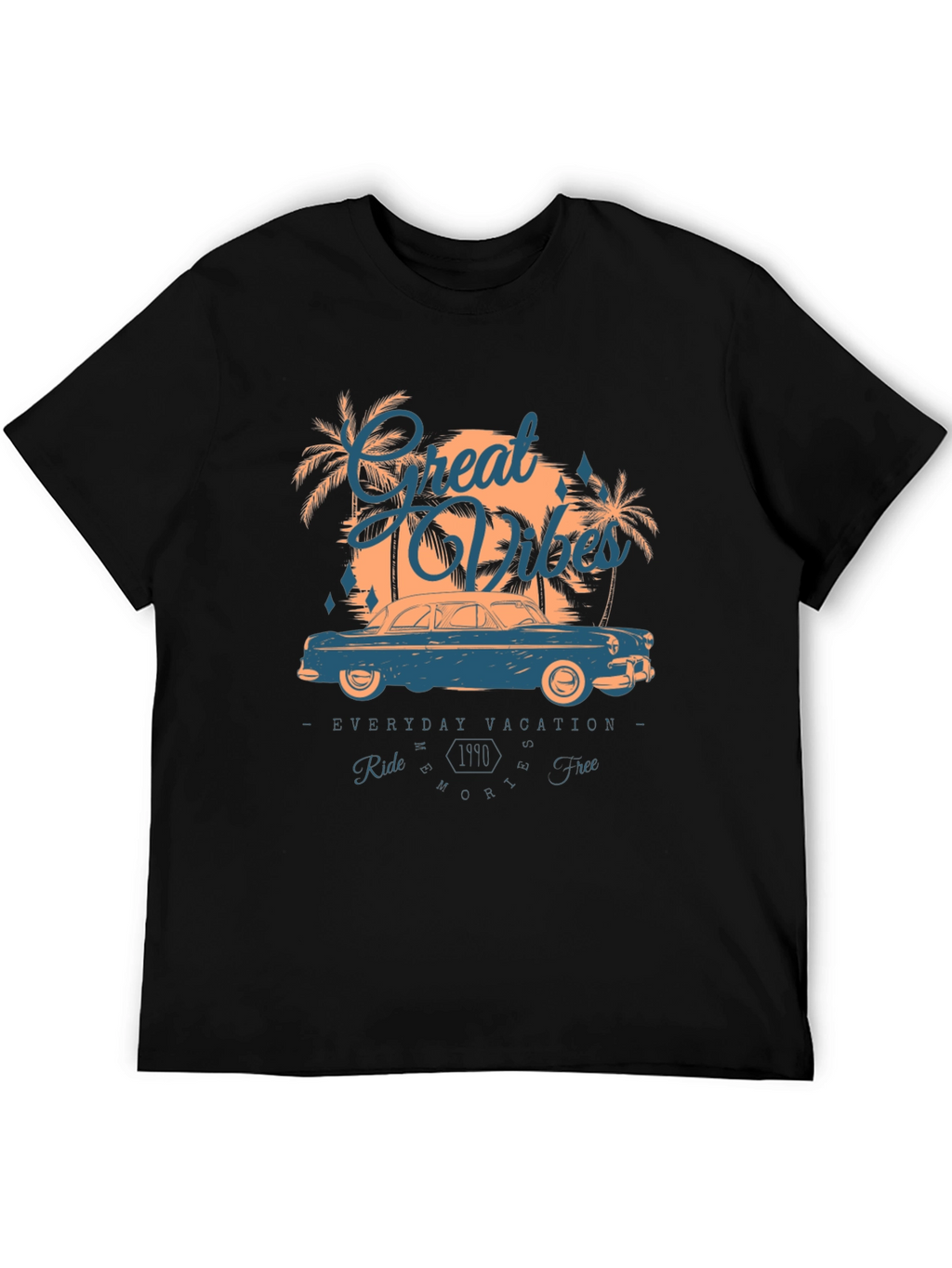 Great Vibes Graphic Tee - Everyday Vacation