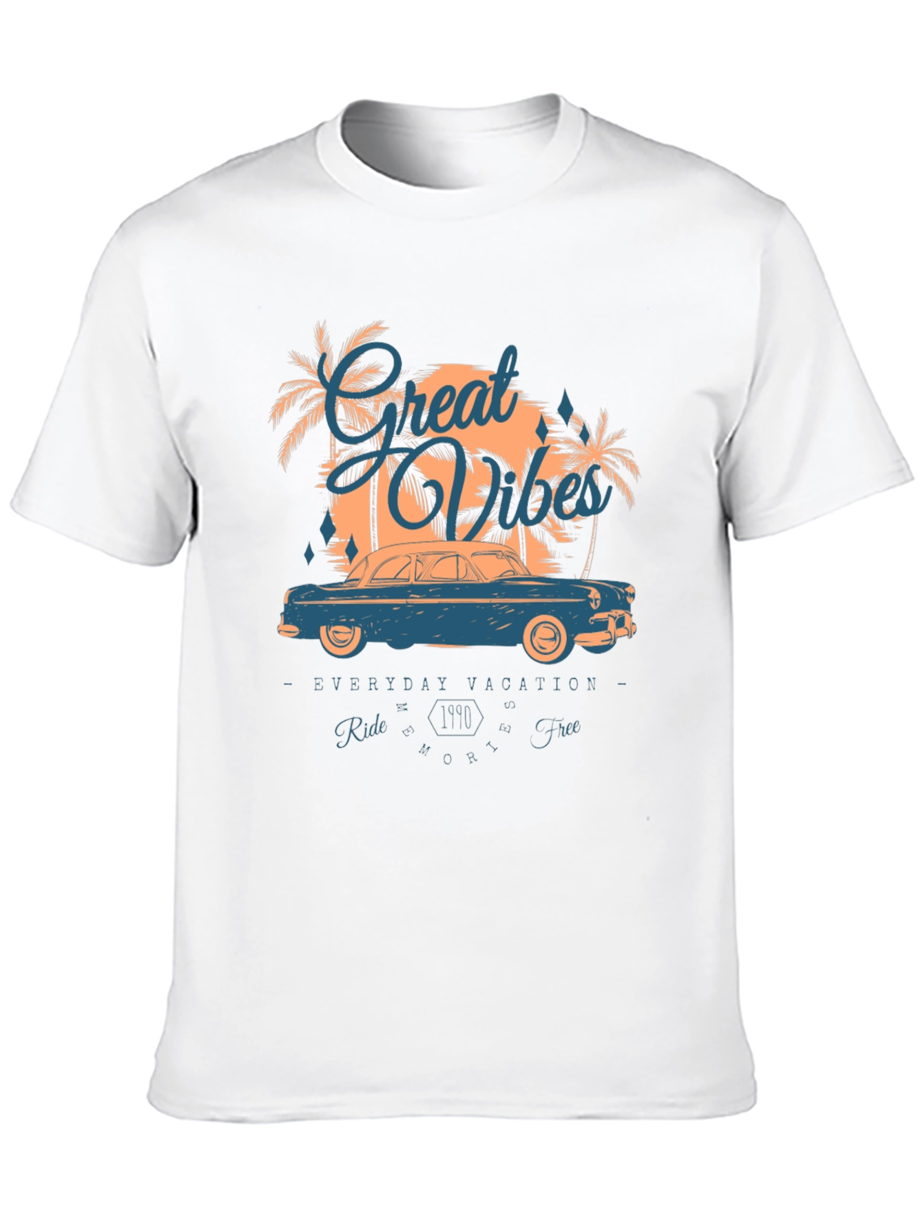 Great Vibes Graphic Tee - Everyday Vacation