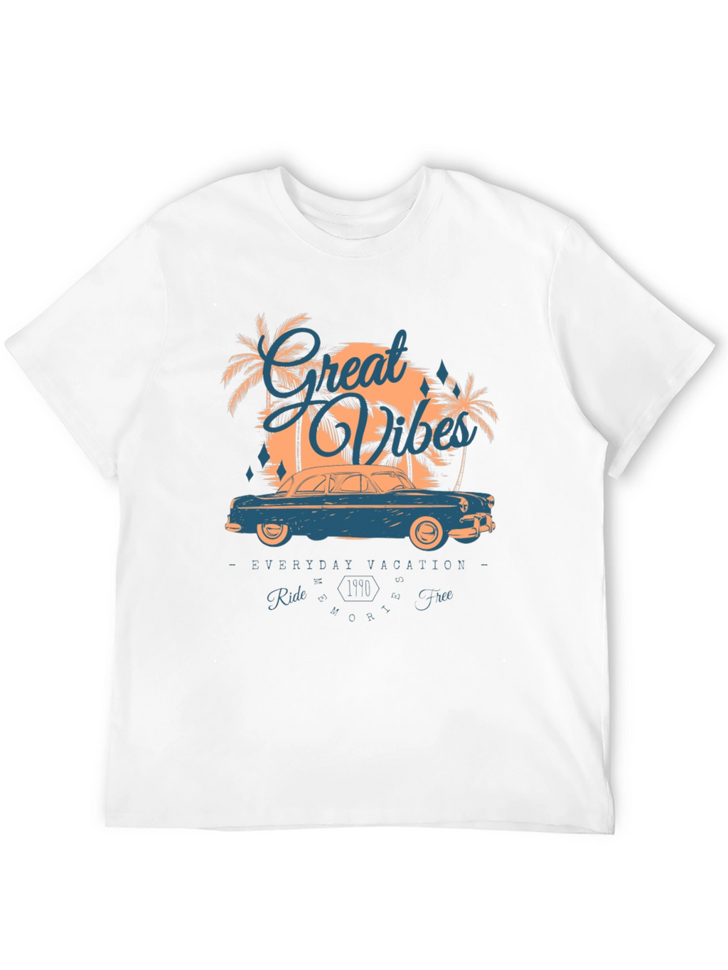 Great Vibes Graphic Tee - Everyday Vacation