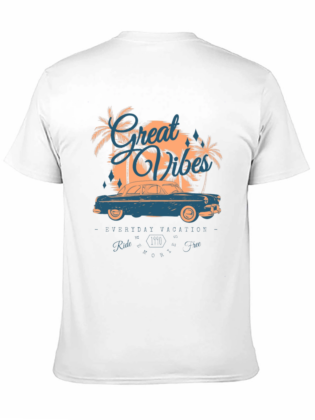 Great Vibes Graphic Tee - Everyday Vacation