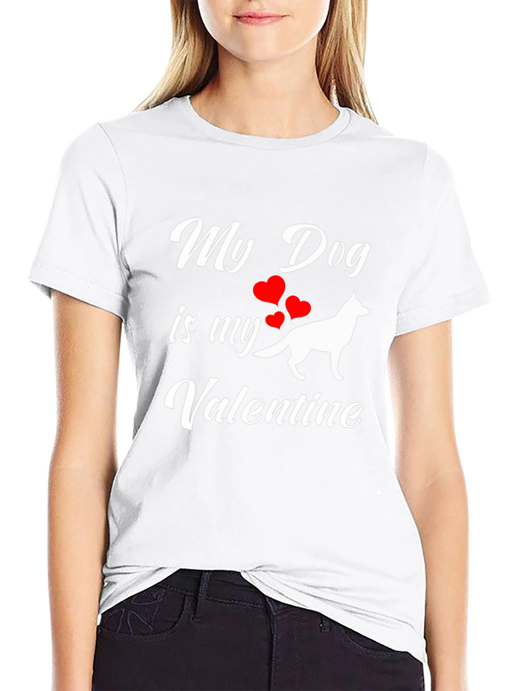 My Dog is My Valentine T-Shirt