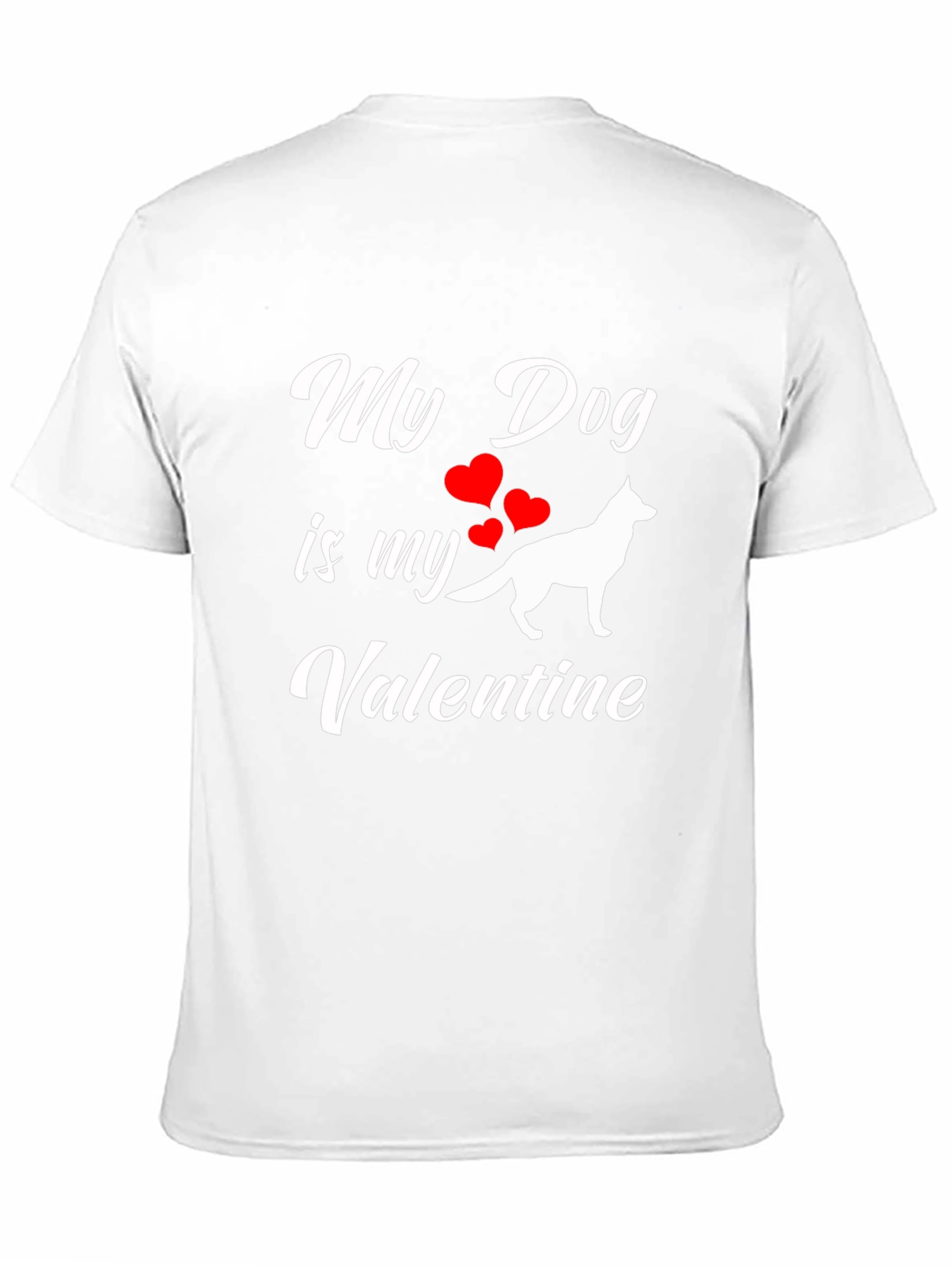 My Dog is My Valentine T-Shirt