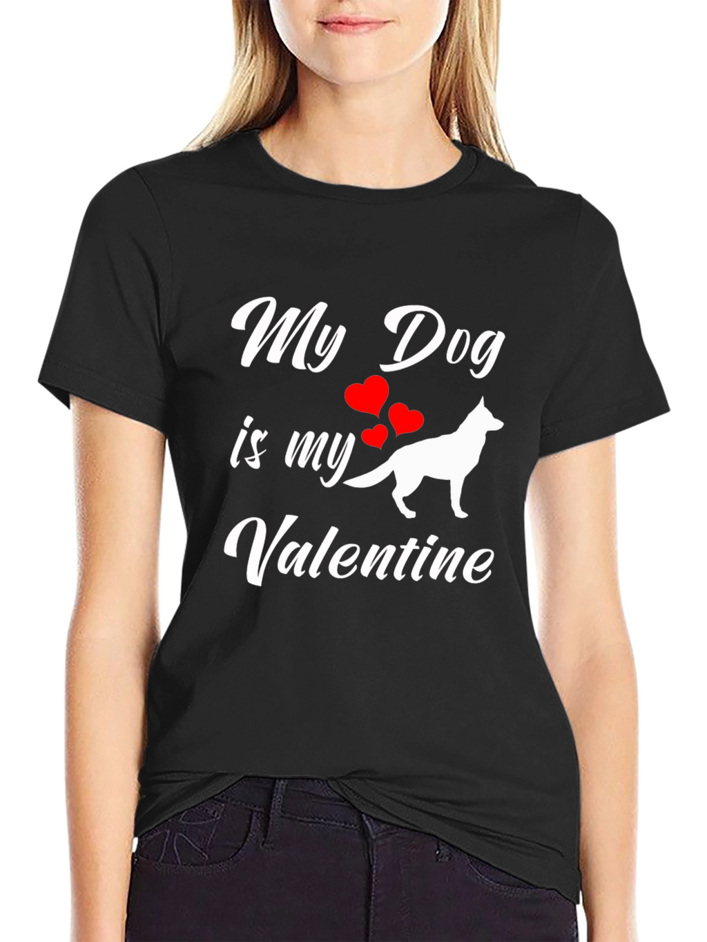 My Dog is My Valentine T-Shirt