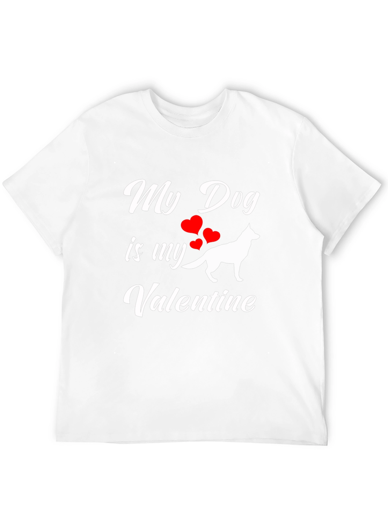 My Dog is My Valentine T-Shirt