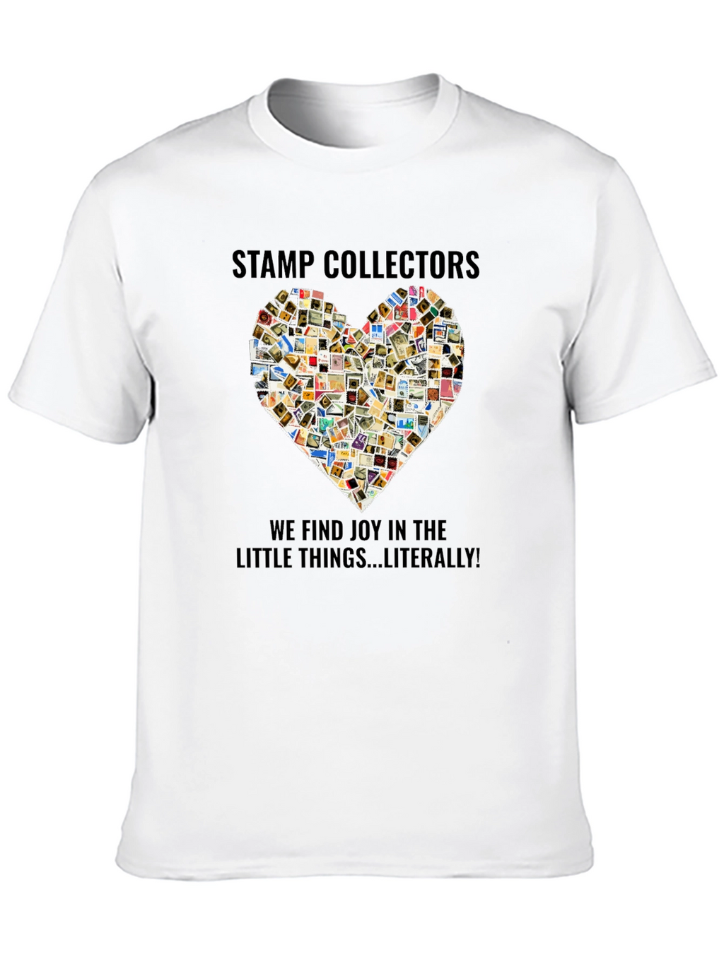 Stamp Collector Heart T-Shirt