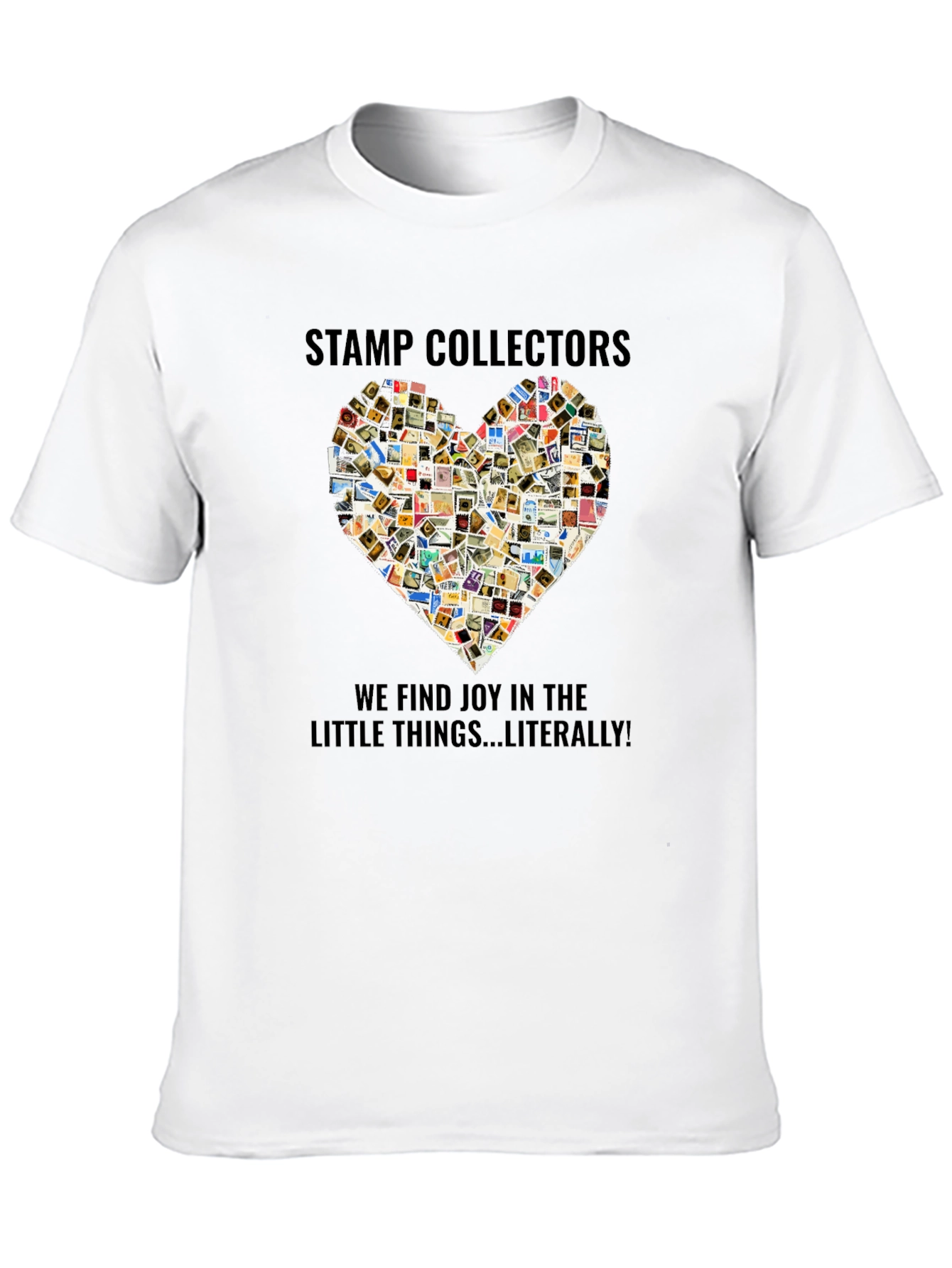 Stamp Collector Heart T-Shirt