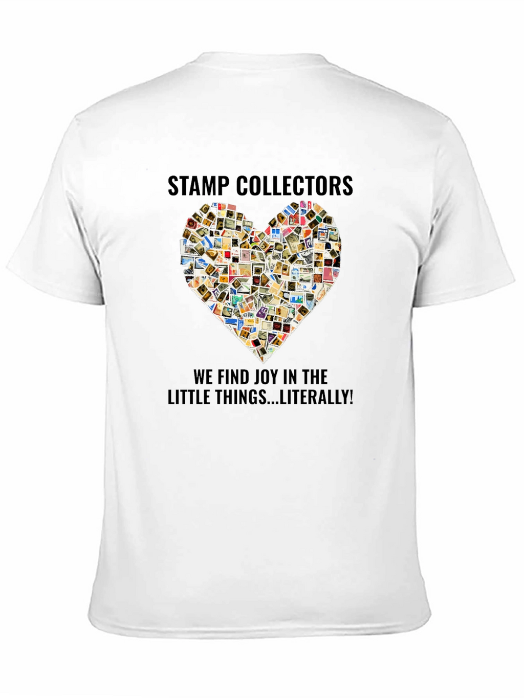 Stamp Collector Heart T-Shirt