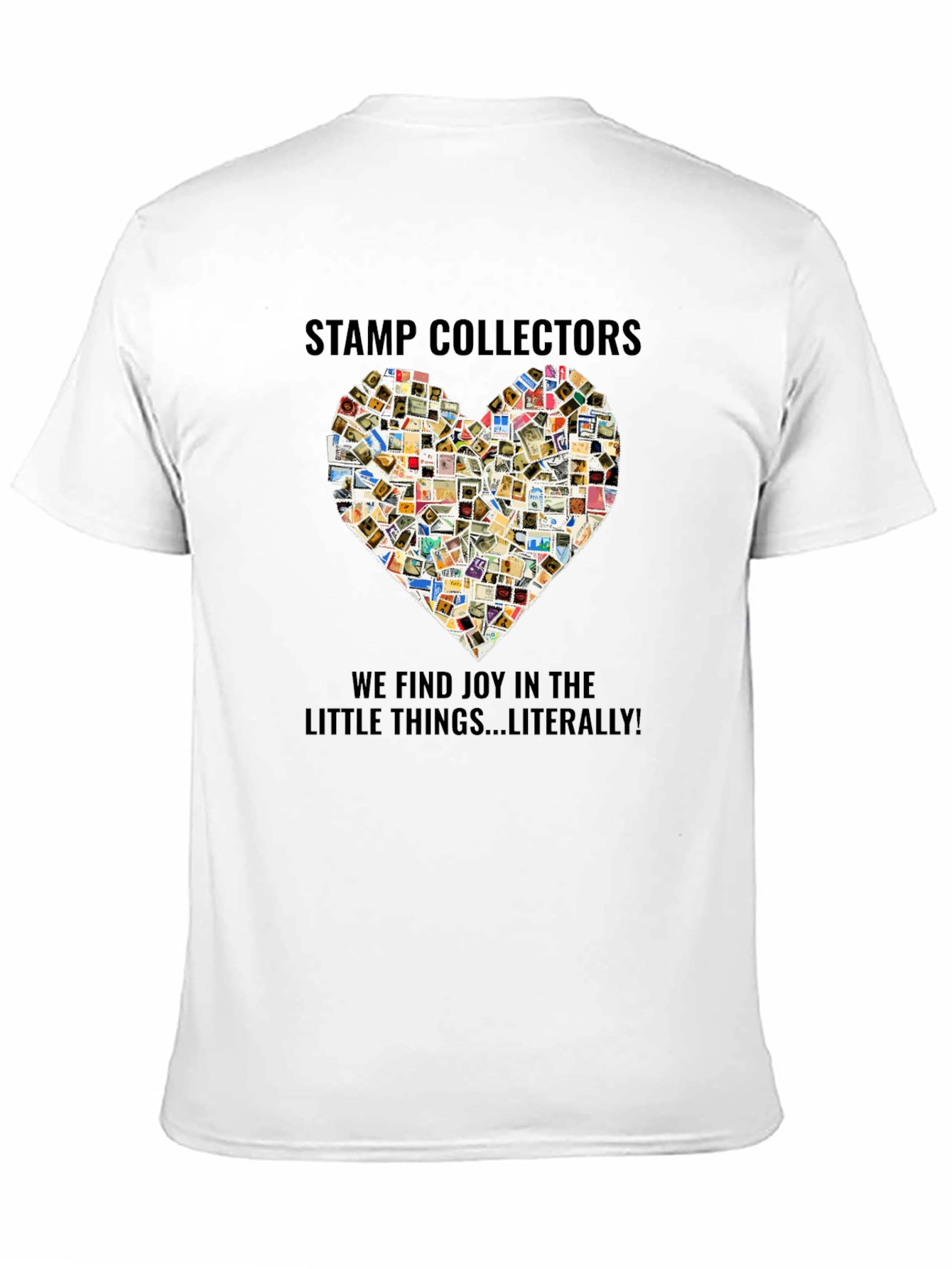Stamp Collector Heart T-Shirt