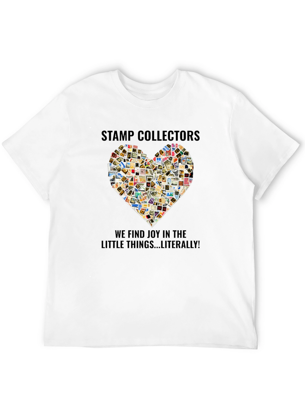 Stamp Collector Heart T-Shirt