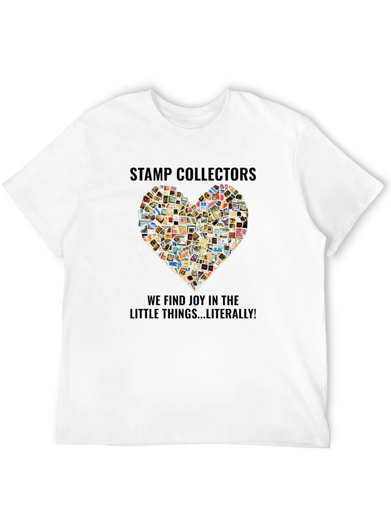 Stamp Collector Heart T-Shirt