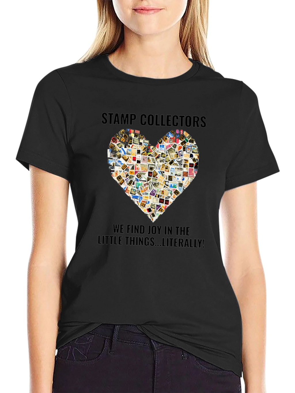 Stamp Collector Heart T-Shirt