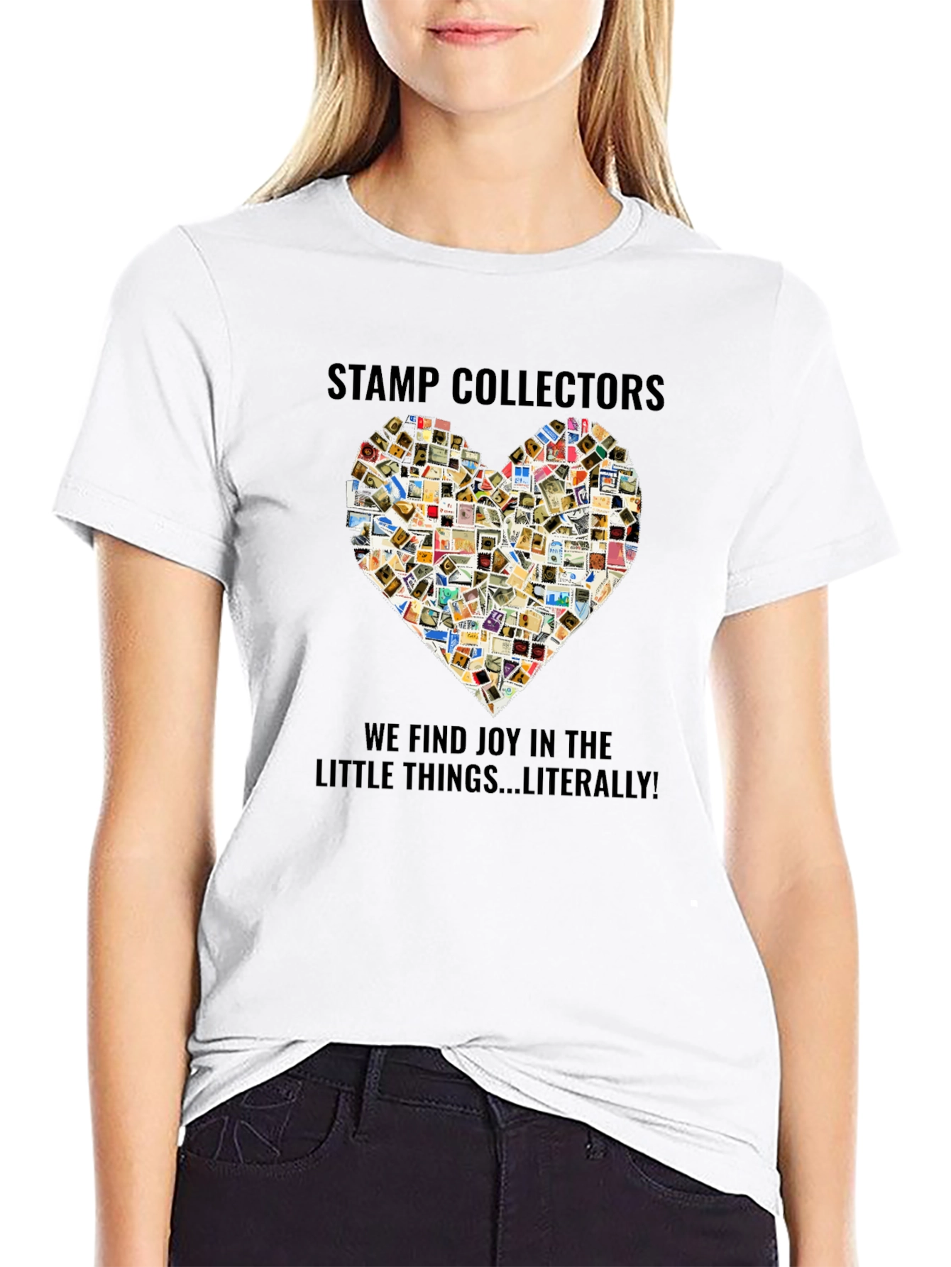 Stamp Collector Heart T-Shirt
