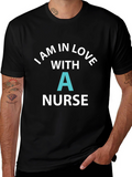 I Love a Nurse Graphic T-Shirt