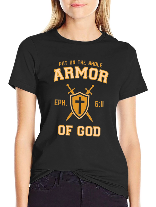Armor of God T-Shirt Ephesians 6:11 Christian Tee