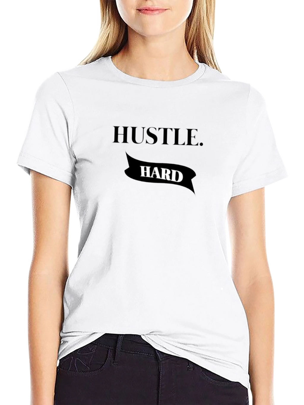 Hustle Hard Black T-Shirt