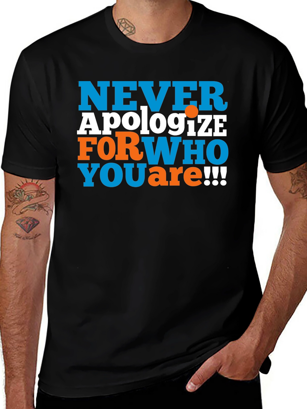 Never Apologize Graphic Tee