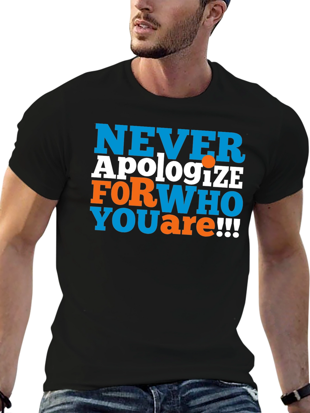 Never Apologize Graphic Tee