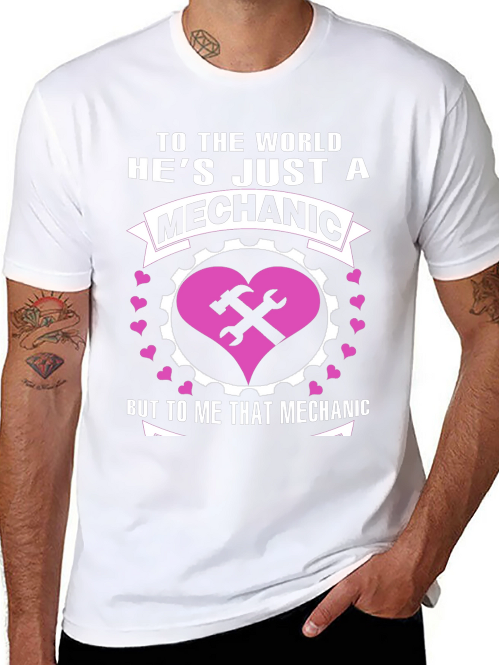 Mechanic Love Tee - Gift for Her