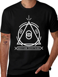 Question Everything Graphic Tee - Black