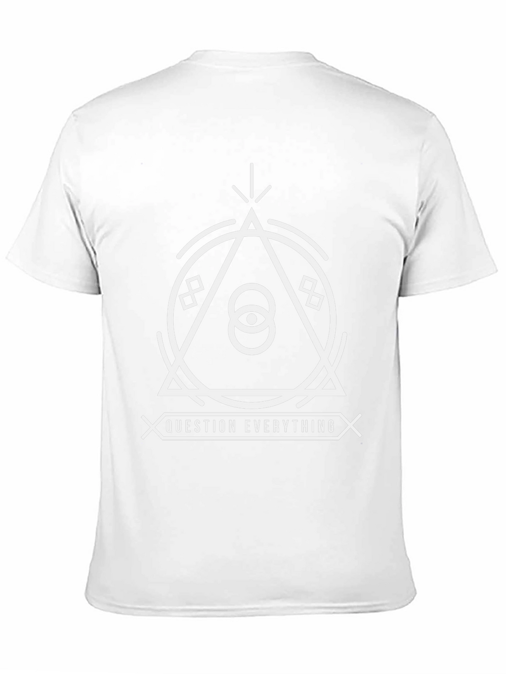 Question Everything Graphic Tee - Black
