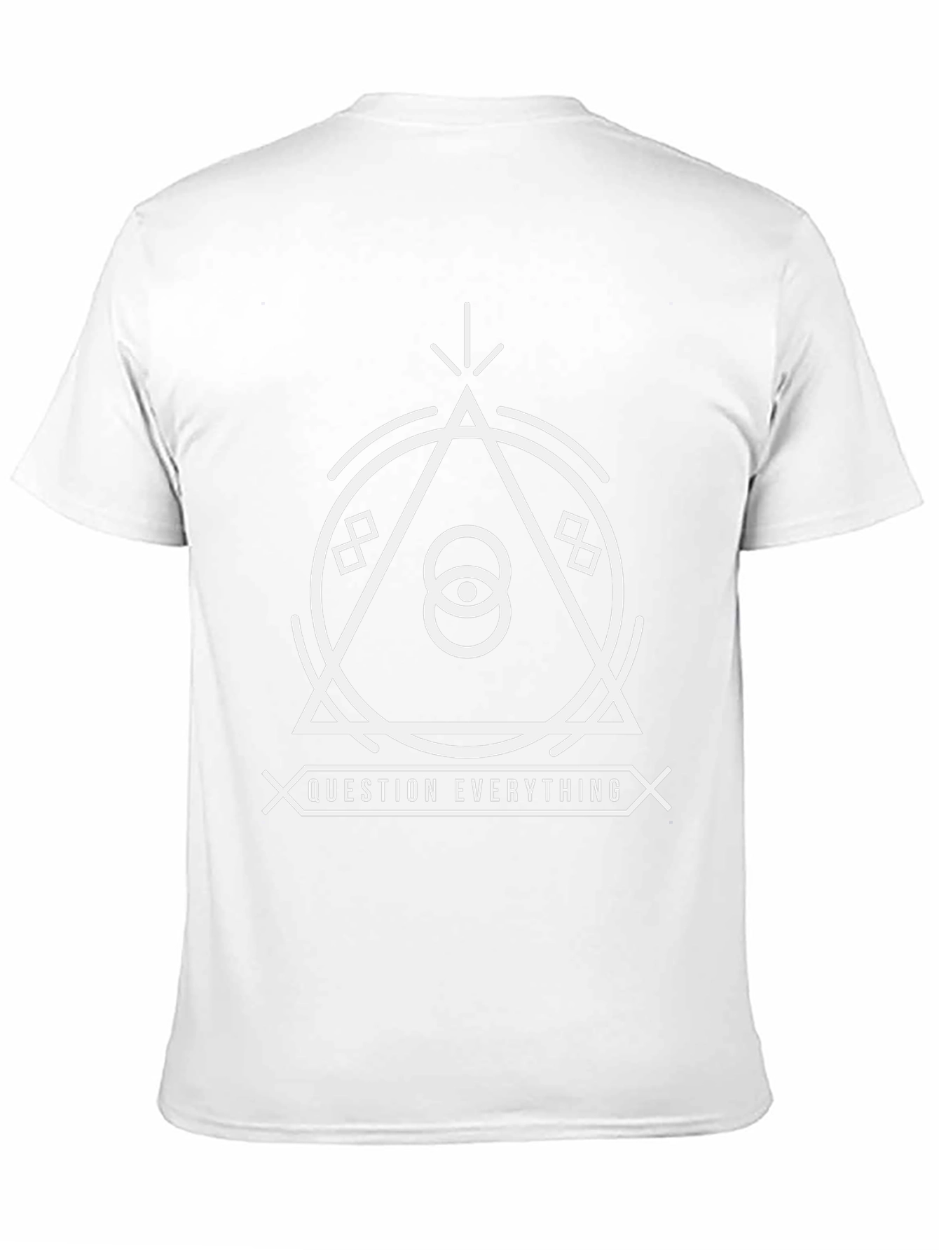 Question Everything Graphic Tee - Black