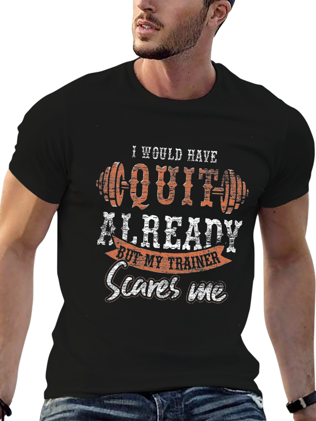 Funny Workout Trainer T-Shirt - Gym Motivation Tee