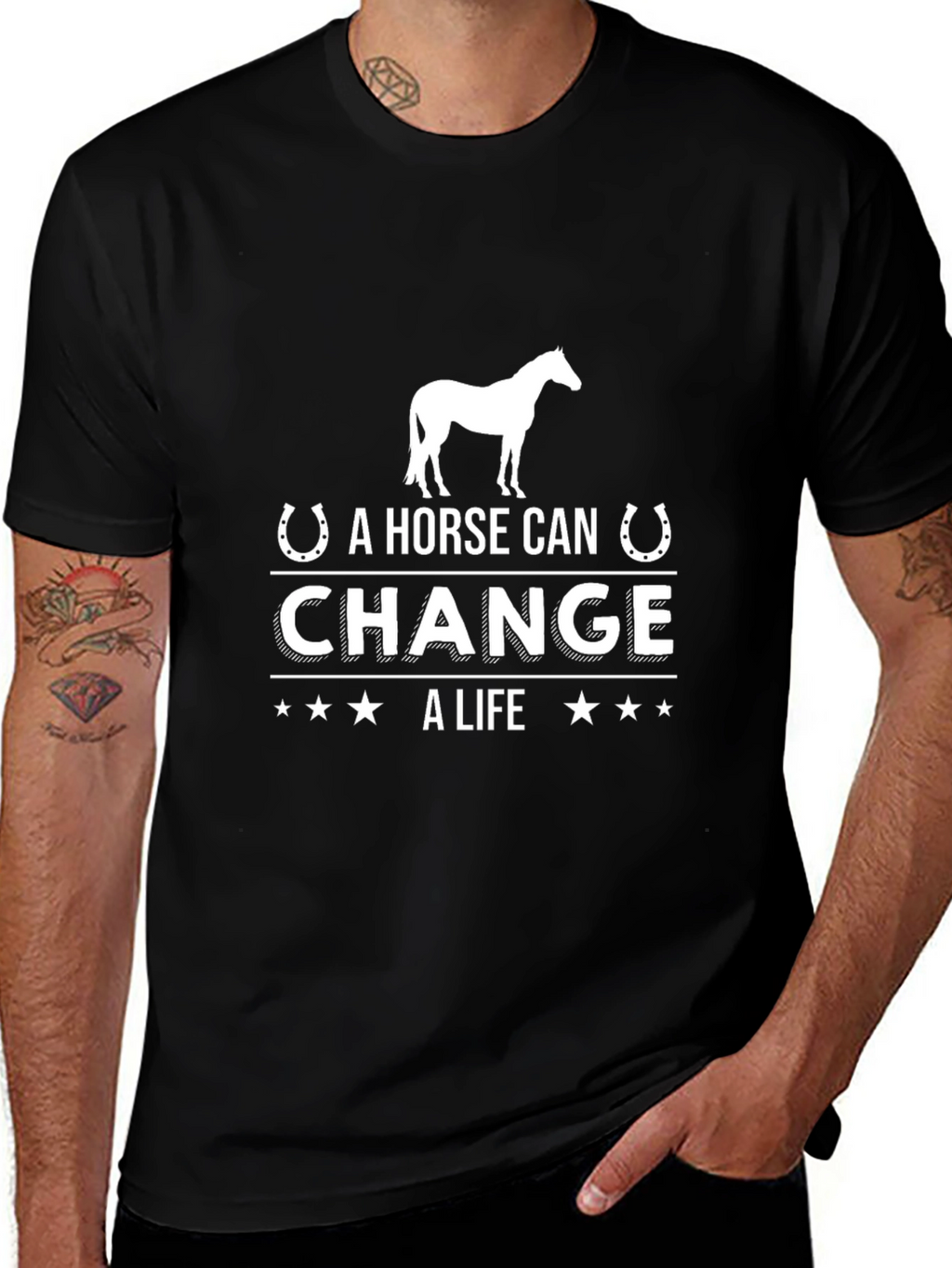 Horse Can Change a Life Graphic Tee