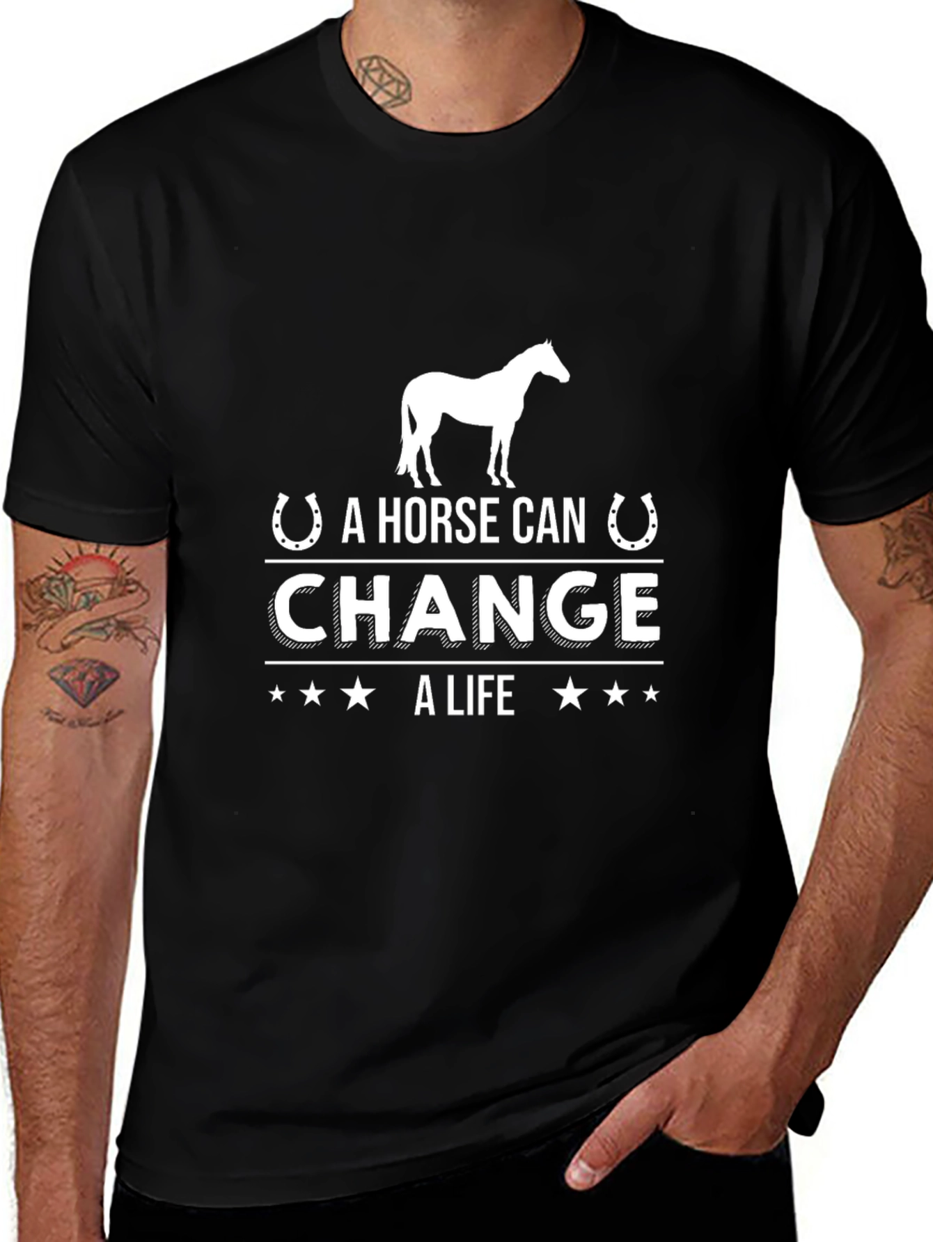 Horse Can Change a Life Graphic Tee