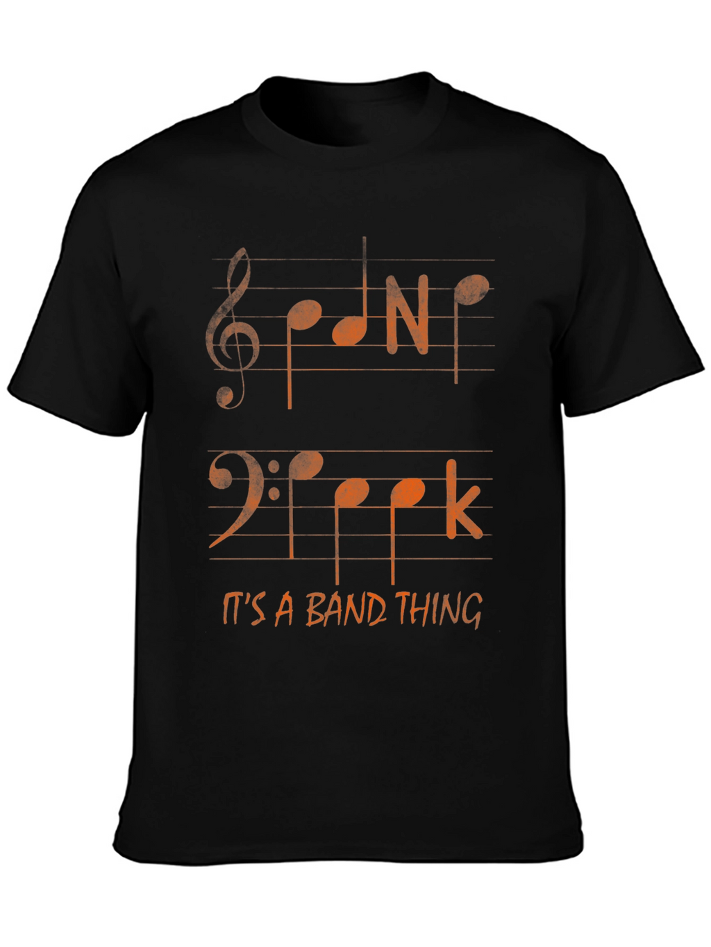 Music Notes T-Shirt - Band Thing