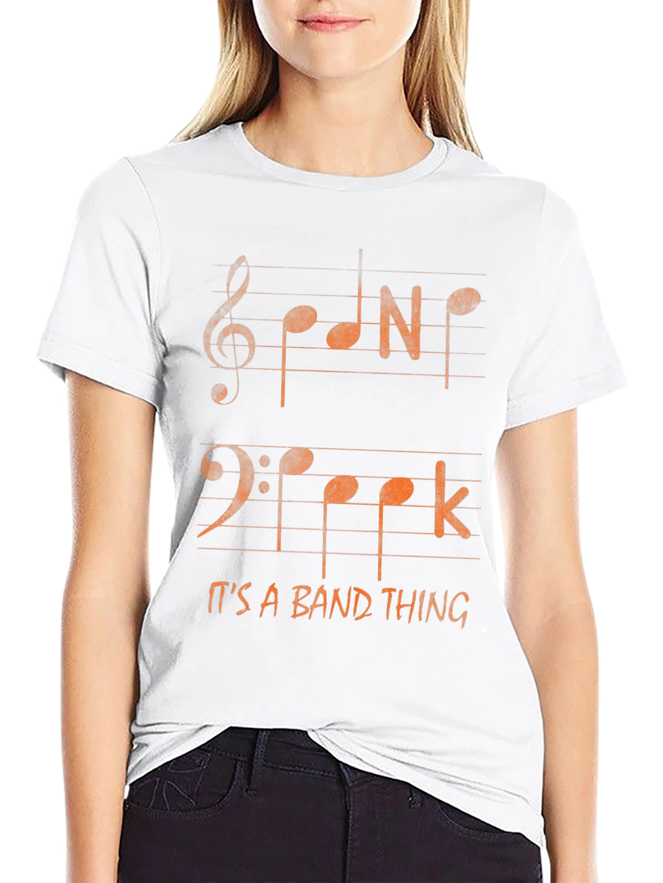 Music Notes T-Shirt - Band Thing