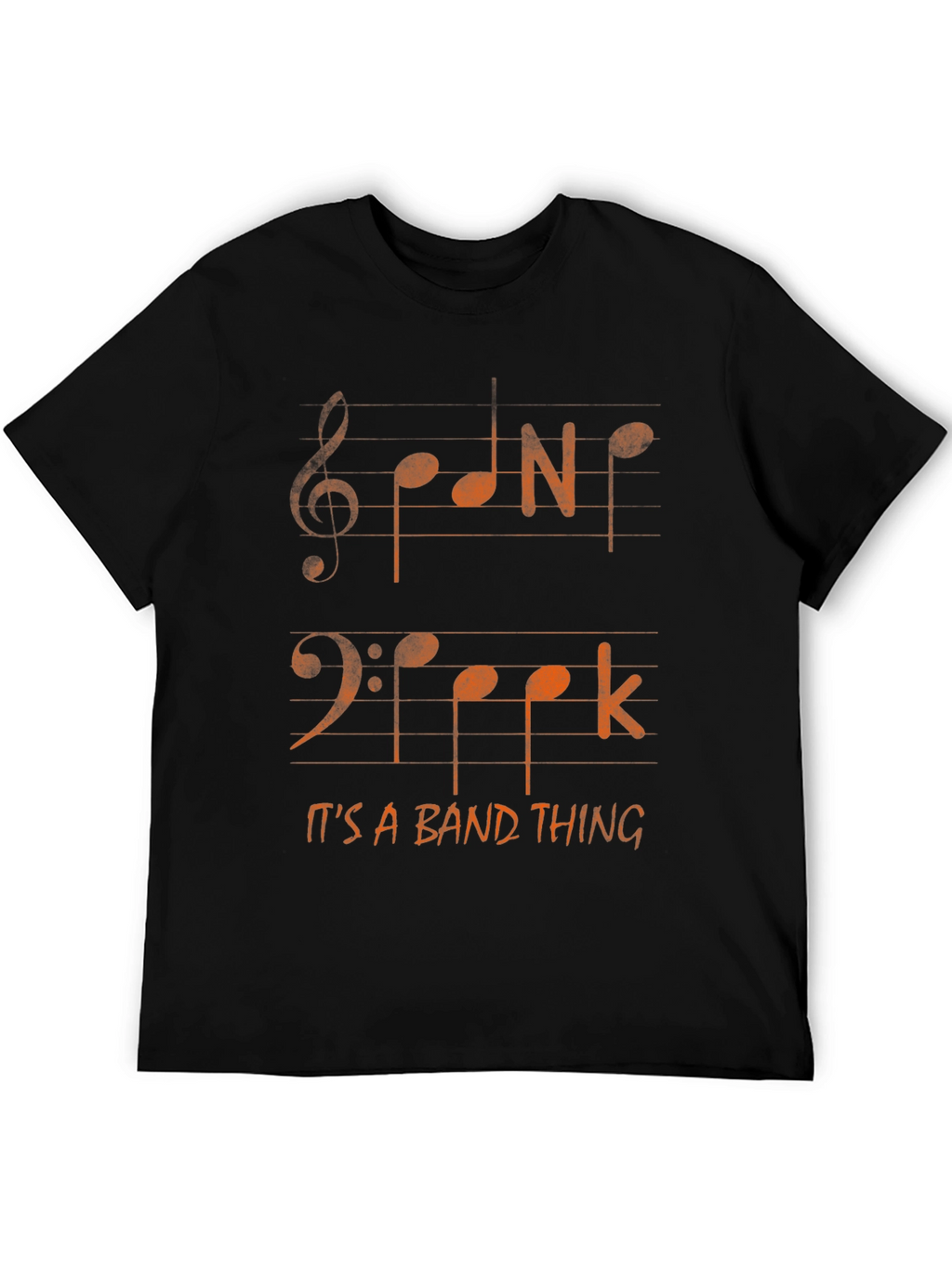 Music Notes T-Shirt - Band Thing