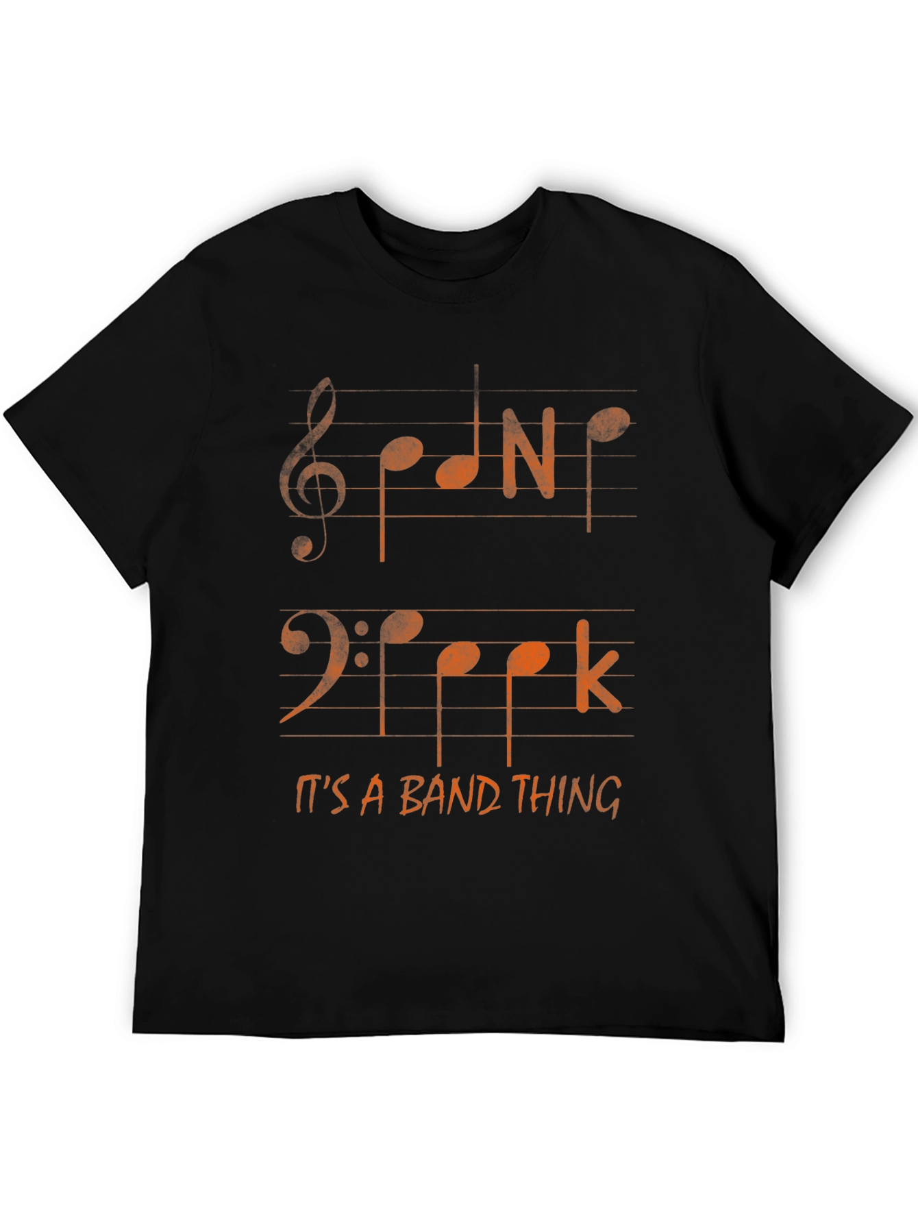 Music Notes T-Shirt - Band Thing