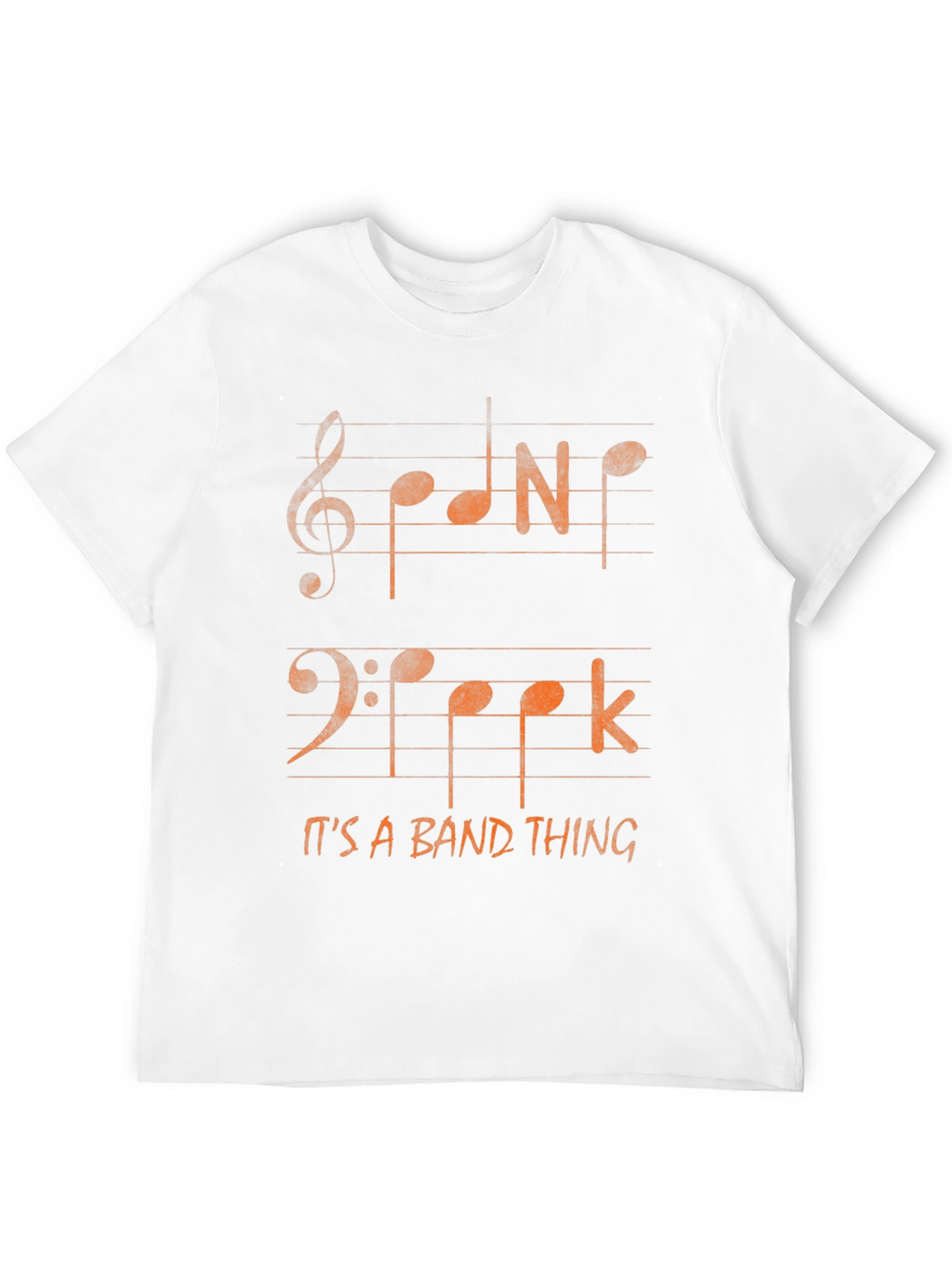 Music Notes T-Shirt - Band Thing