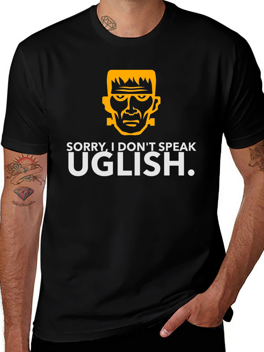 UGLISH T-Shirt - Funny Graphic Tee