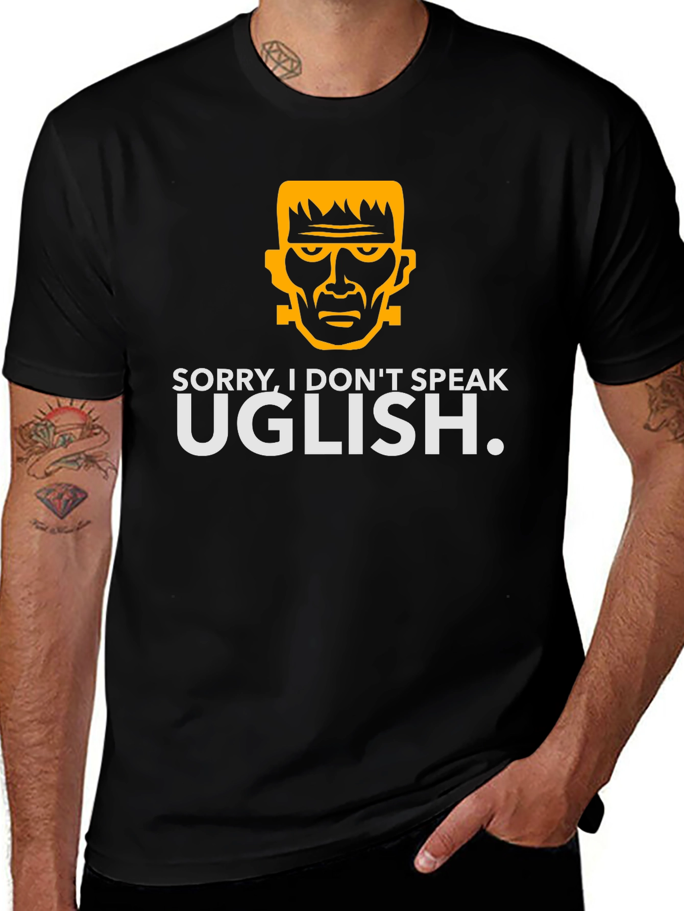 UGLISH T-Shirt - Funny Graphic Tee