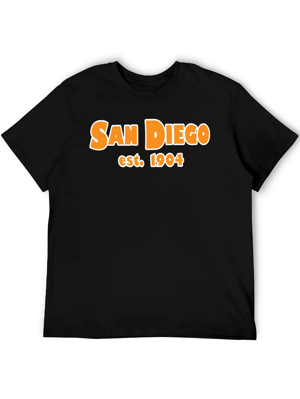 San Diego Est. 1904 Black Graphic Tee