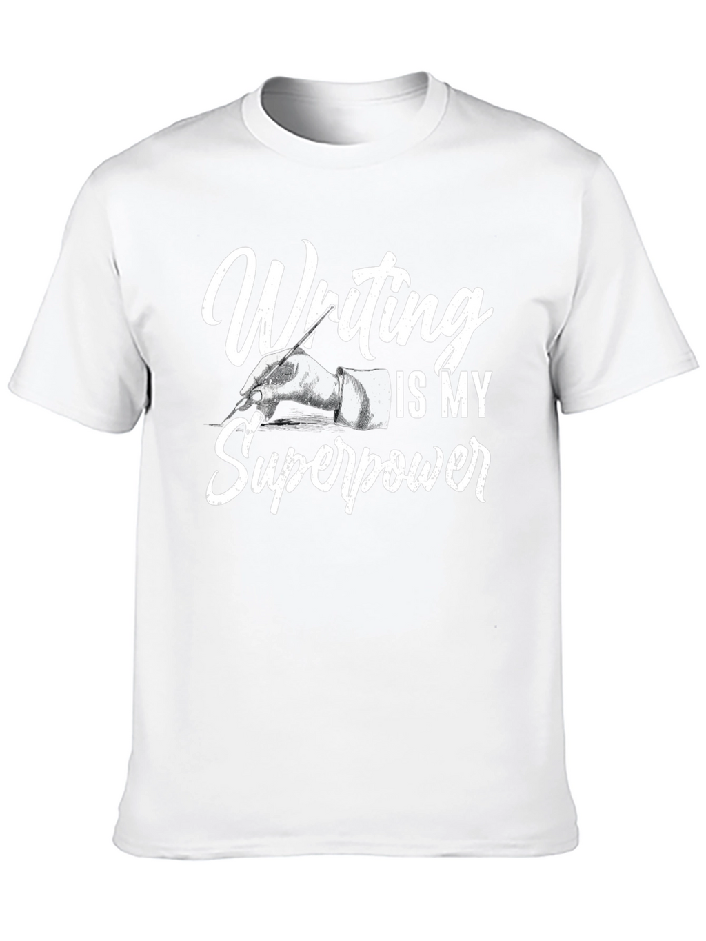 Writing is My Superpower Graphic Tee