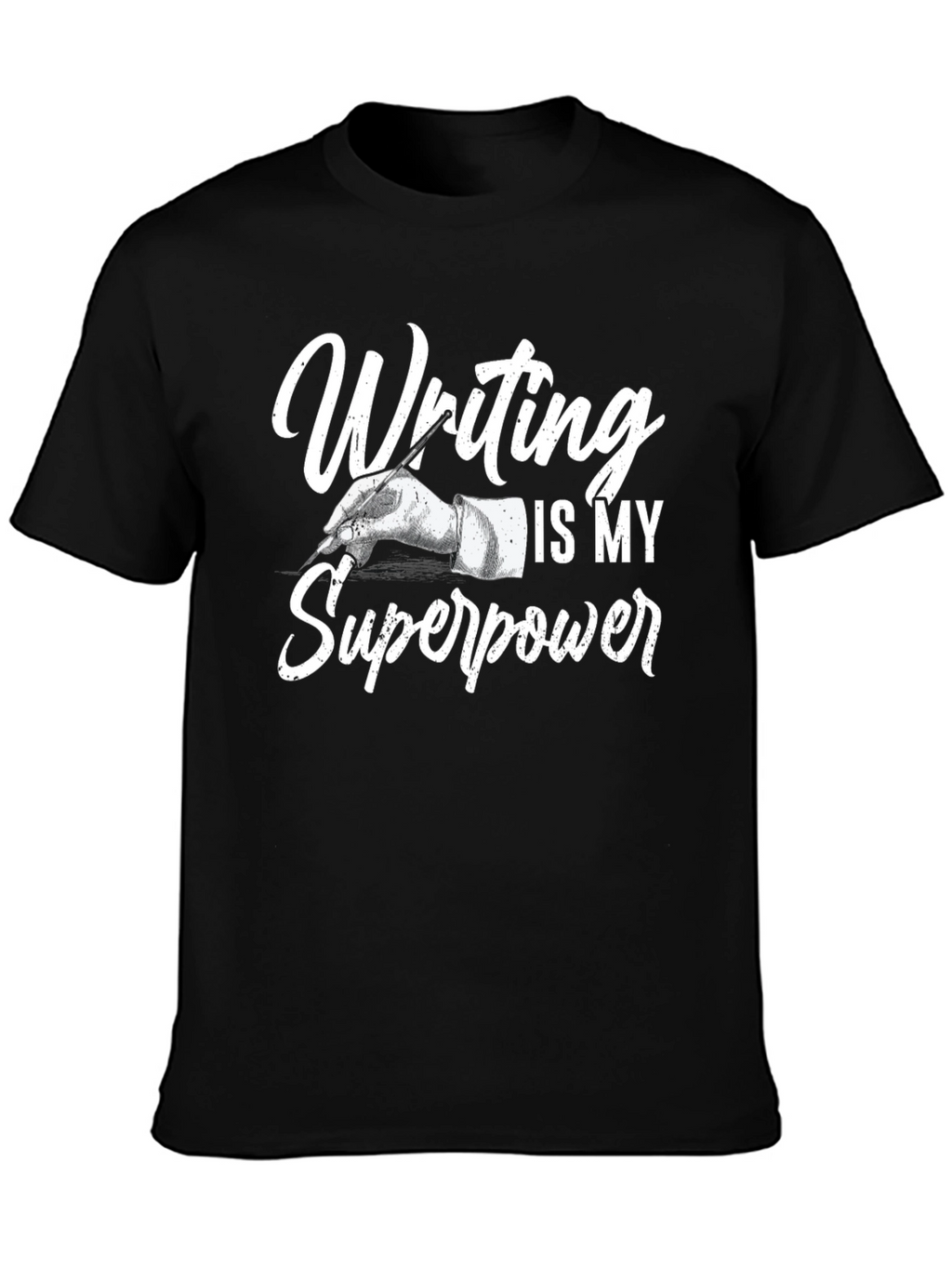 Writing is My Superpower Graphic Tee