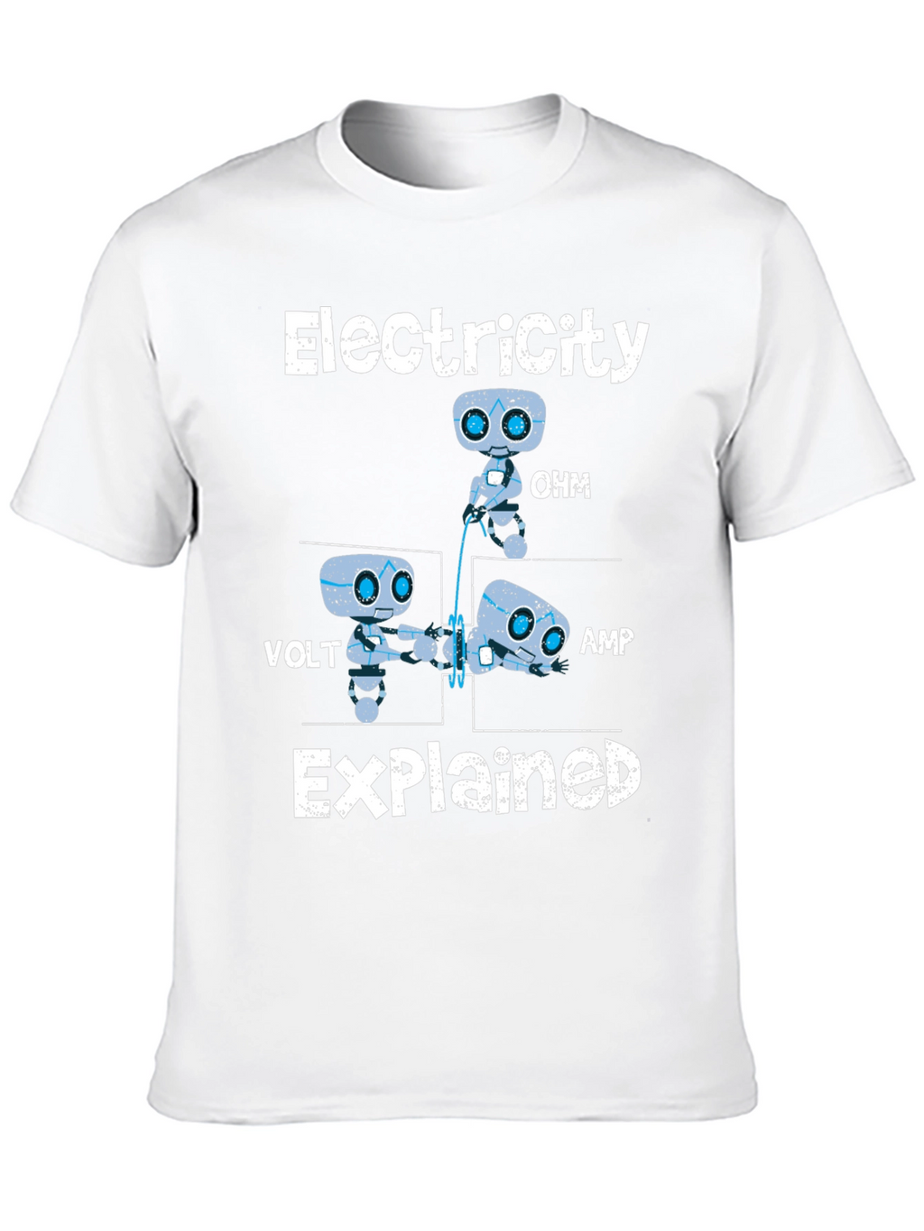 Electricity Explained Funny Science T-Shirt