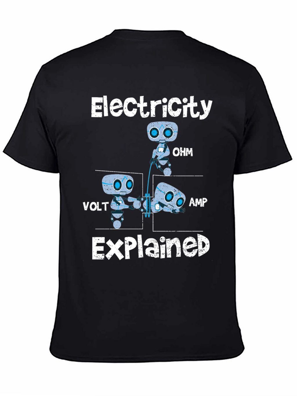 Electricity Explained Funny Science T-Shirt