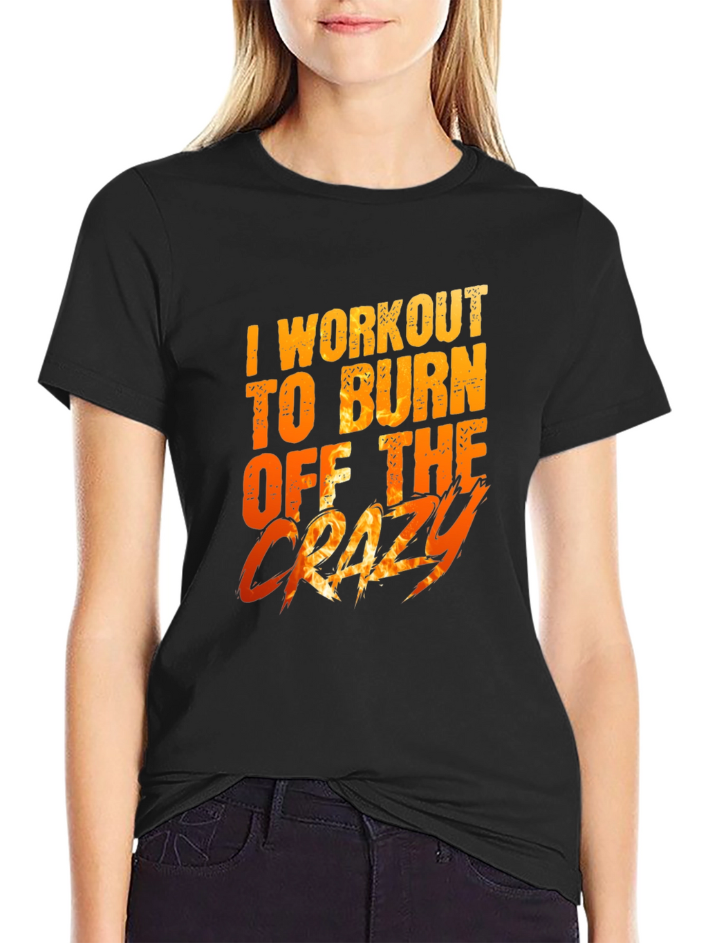 Workout to Burn Off The Crazy Graphic Tee