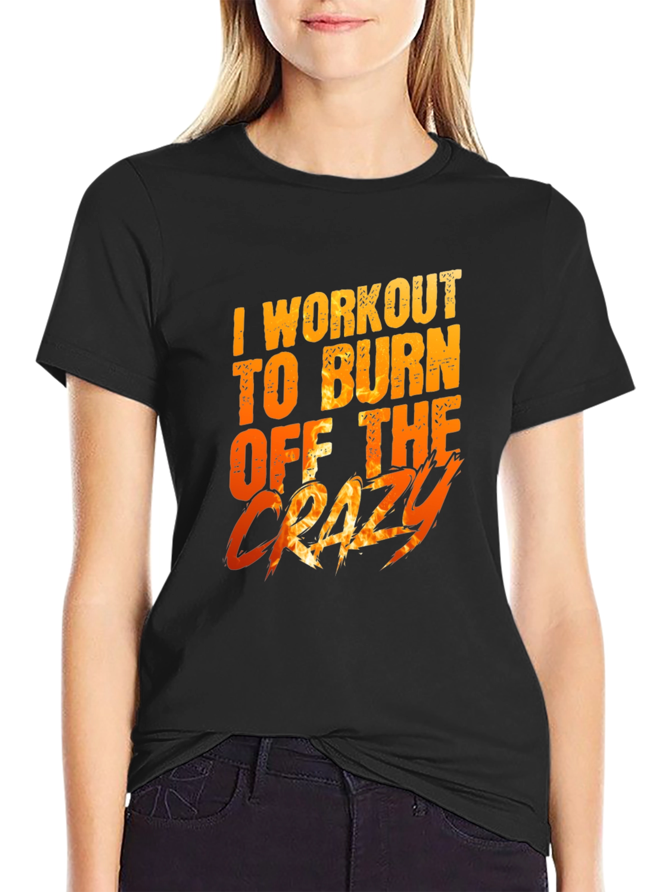 Workout to Burn Off The Crazy Graphic Tee