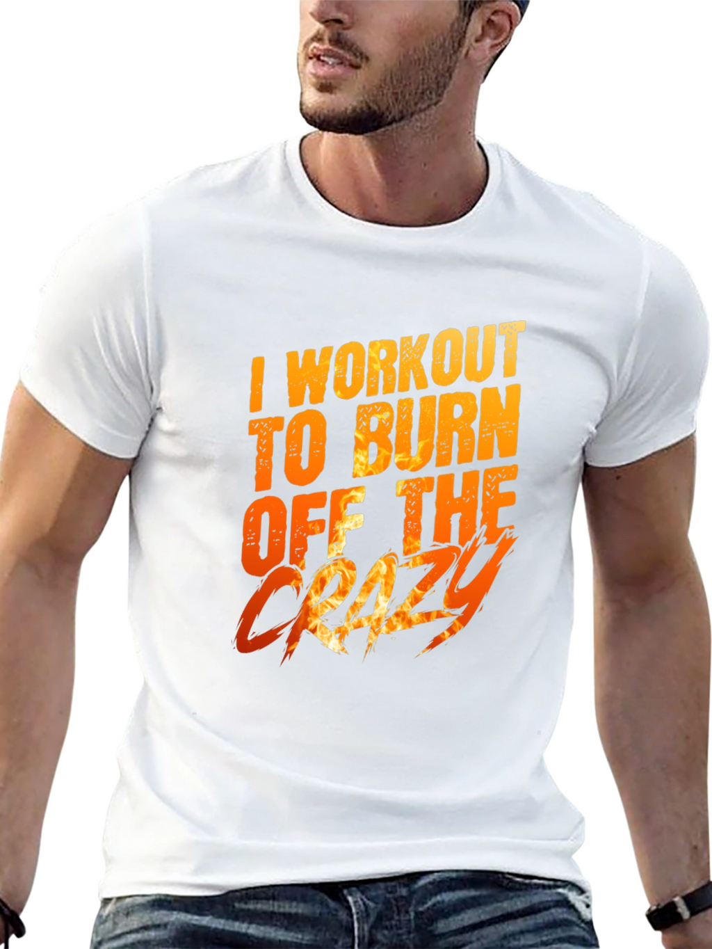Workout to Burn Off The Crazy Graphic Tee